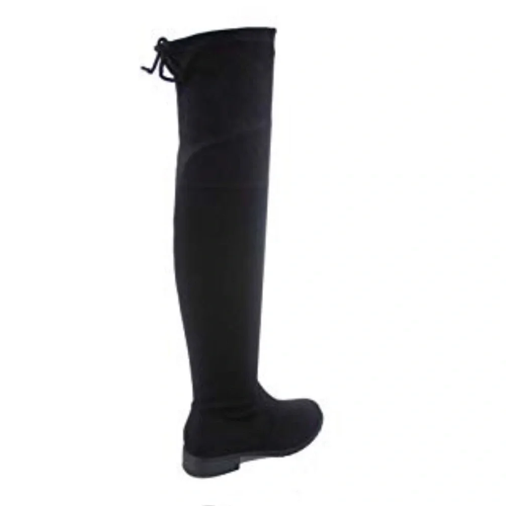 Black Over The Knee Boots